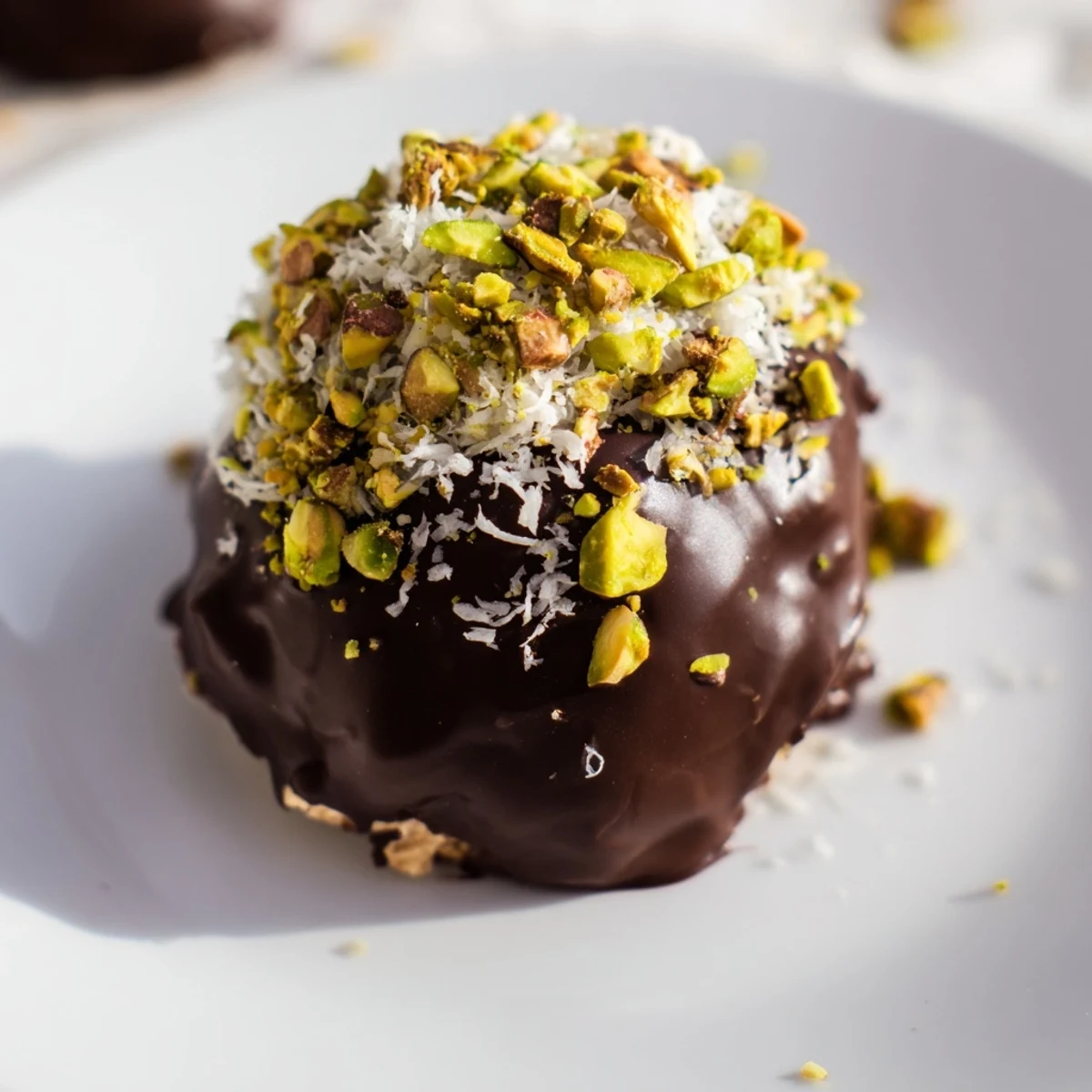 Glazed chocolate dipped marshmallows on sticks, ready for parties with colorful sprinkles.