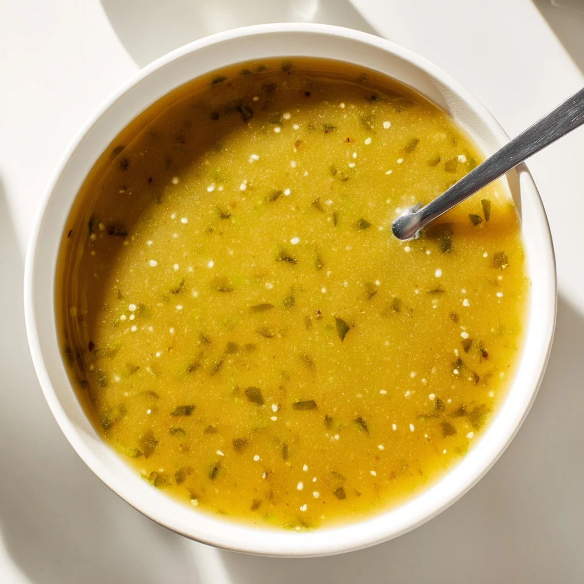 Spicy sweet Jalapeño Honey Mustard Sauce perfectly paired with crispy chicken tenders and pretzels