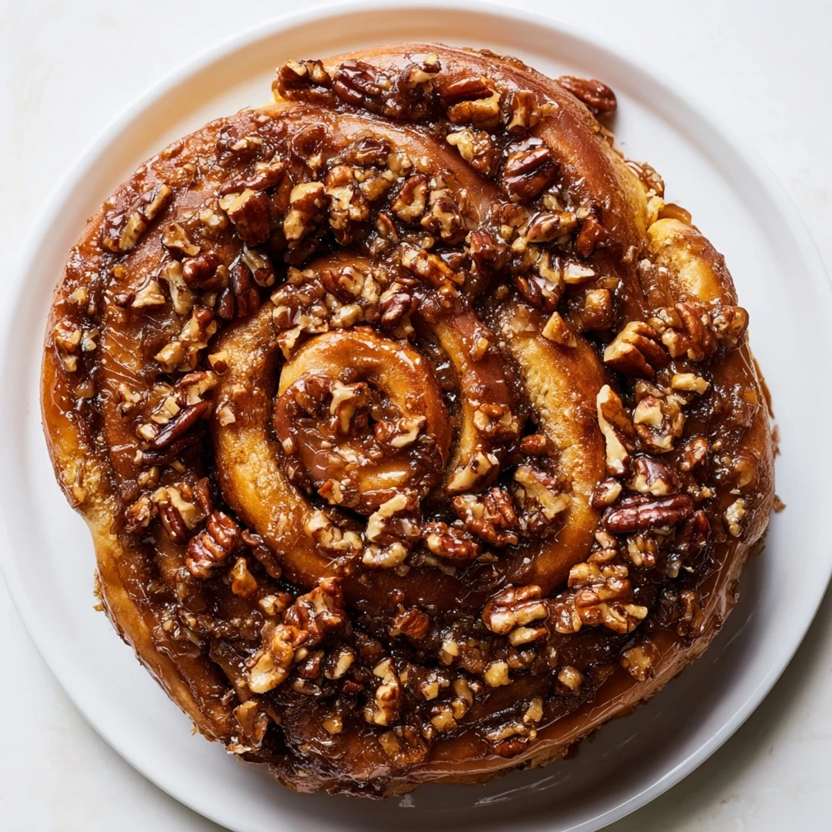 Fluffy Vietnamese cinnamon date sticky buns fresh from the oven with gooey date filling
