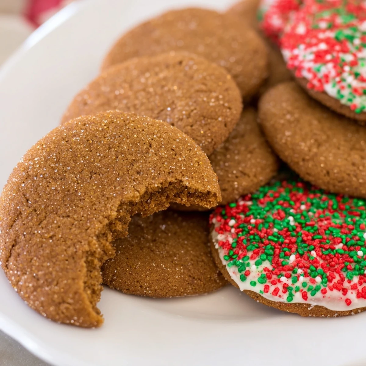 Rolled dough for classic cut out gingerbread cookies ready to be stamped with holiday cookie cutters on floured surface