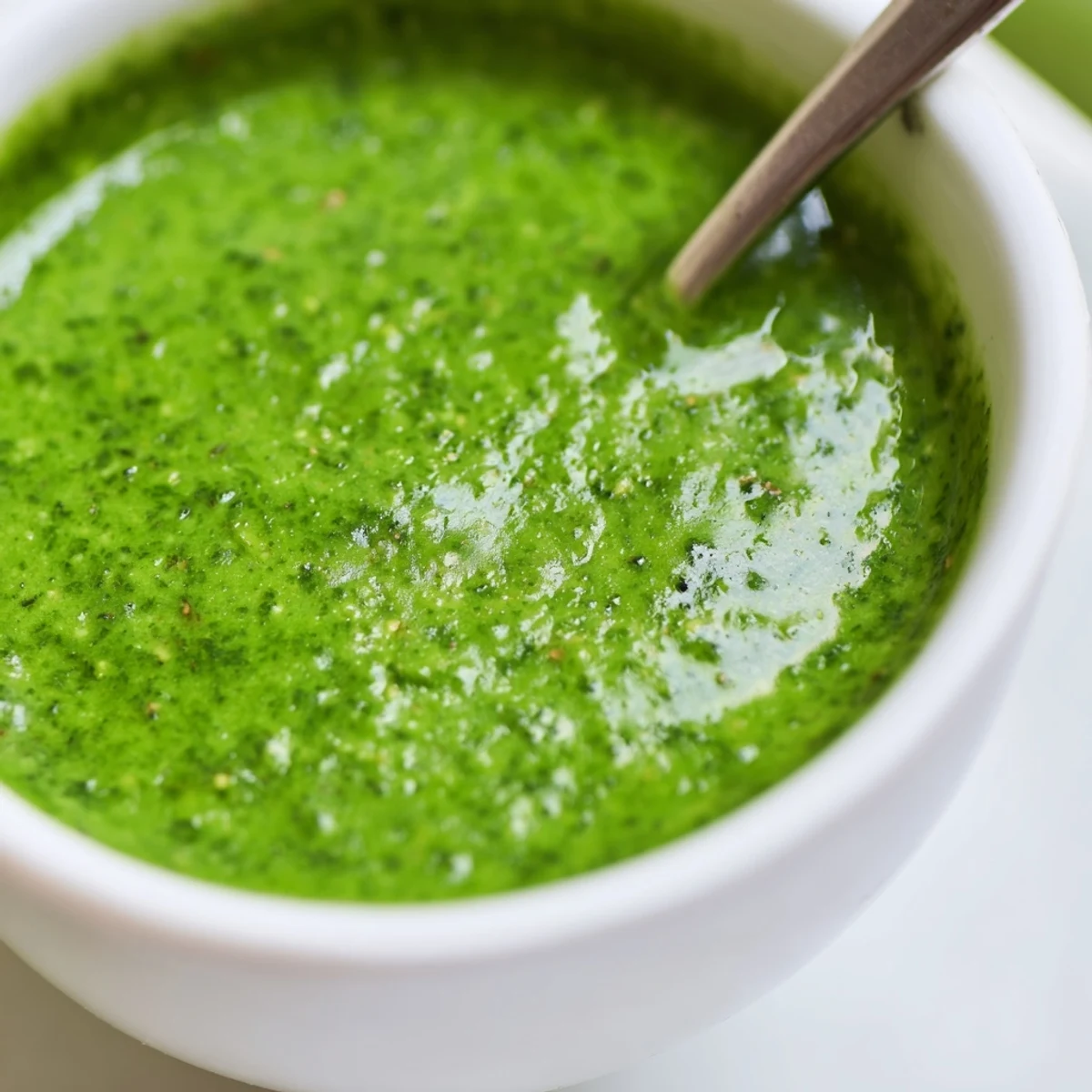 Creamy Cilantro Lime Fresh Dressing beside tacos and roasted veggies, vibrant flavor