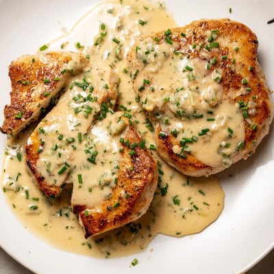 Chicken With Boursin Sauce