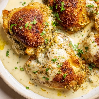 Creamy Oven Baked Chicken